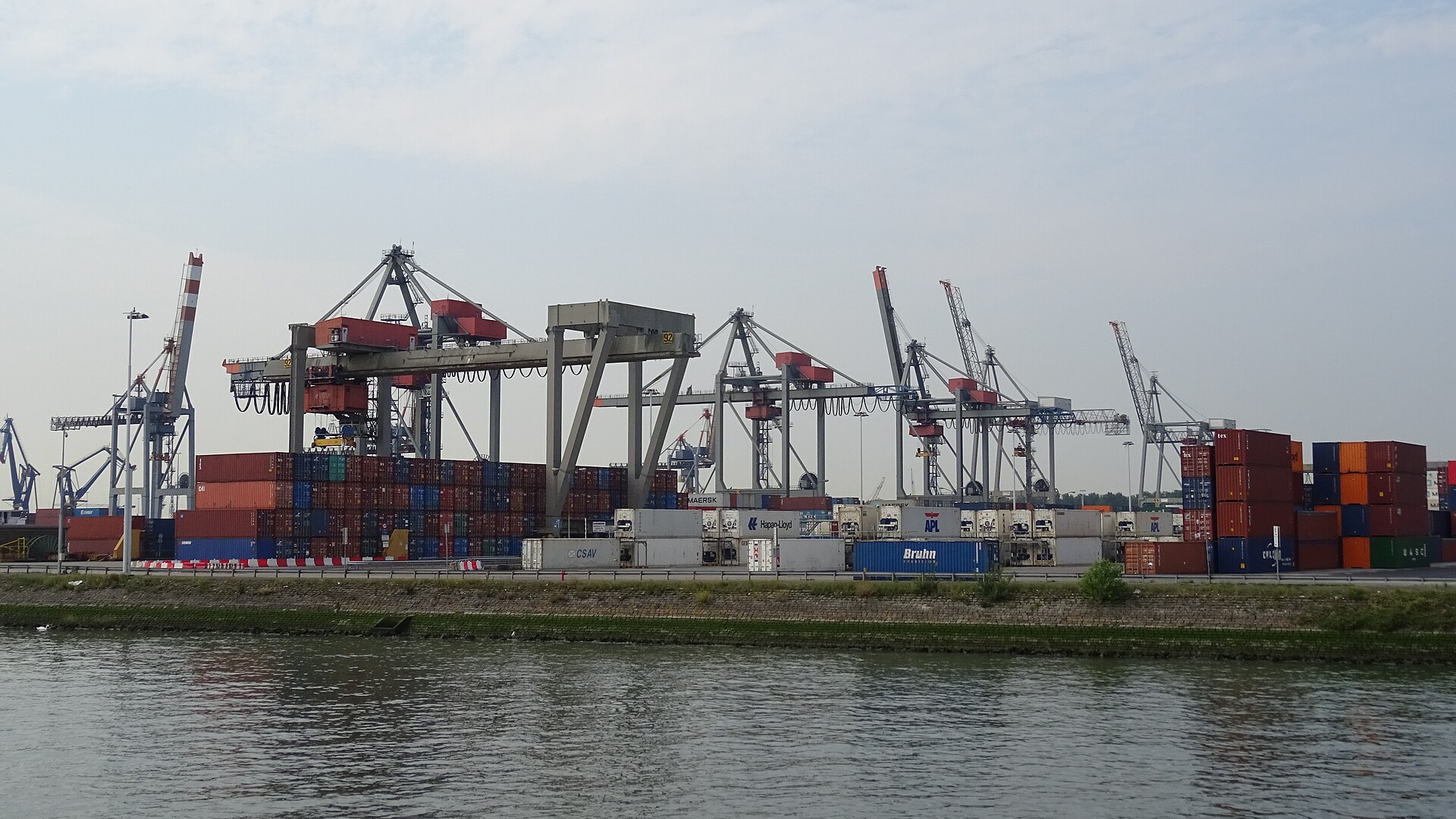 Port of Rotterdam container terminal